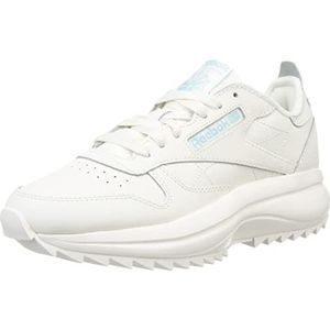 Reebok Klassieke lederen Sp extra Sneaker voor dames, Krijt Blauwe Parel Krijt, 40.5 EU