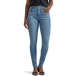 Lee Women's Ultra Lux Comfort with Flex Motion Skinny Leg Jean with Ever Fit, Sugar Cloud, 6