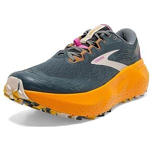 Brooks Caldera 6 Herensneakers, Slate Cheddar Silver Gray, 42.5 EU