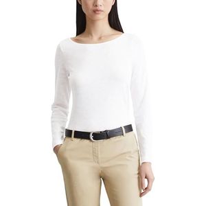 Marc OPolo - Damesshirt - Wit - Biologisch Katoen