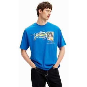 Desigual Man Template 1 C, 5063 Azul Electric, M, blauw, M