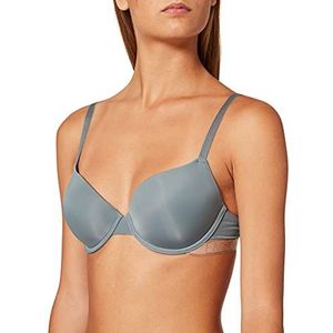 Emporio Armani Contour Iconic Microfiber beha voor dames, Powderblue, 34 / D