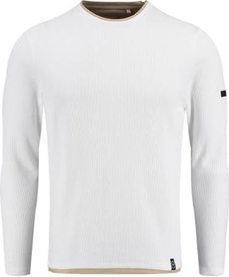 Key Largo - Trui - Lichtbeige/Wit - Model STEFANO