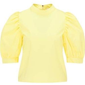 ALBEE dames shirt blouse, citroen, M