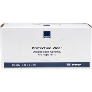 Transparante Wegwerpschorten | Doos van 50, Transparant, Eén maat