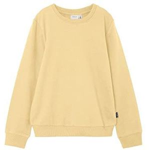 NAME IT Nkfnasweat Unb Noos Sweatshirt voor meisjes, Double Cream, 116 EU, Double Cream, 116 cm