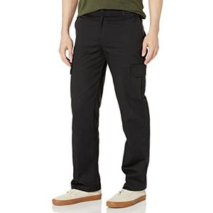 Dickies Rechte cargobroek voor heren, Zwart, 36W / 30L