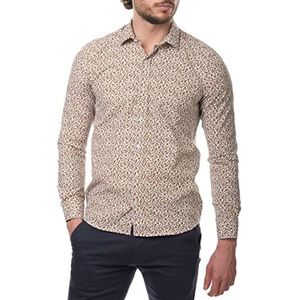 HOPENLIFE HATCHAN herenhemd, maat M, beige