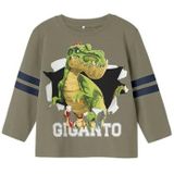 NAME IT Jongen's Nmmsof Giganto Ls Nreg Top Vde, Zeemeermin, 104, Zeemeermin, 104