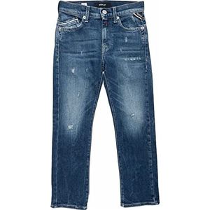 Replay Jongens Mini Waitom Jeans, 009 Medium Blue, 4A, 009, medium blue, 4 Jaar