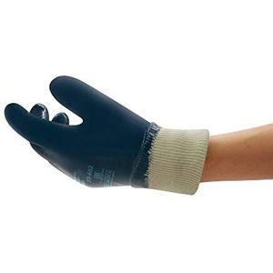 Ansell Activarmr Hycron 27-602 Olieafstotende Handschoenen, Mechaniekbescherming, Blauw, Maat Xl (12 Paar)
