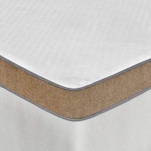 BedStory Topper 160 x 200 cm, 7,6 cm gelschuim traagschuim topper, matrastopper hardheid H2 + H3, 2-in-1 koudschuim, orthopedisch, voor matrassen, boxspringbed, slaapbank, met afneembare overtrek