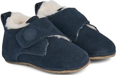 Wheat Leren Slippers m. Voering - Taj - Navy - Wheat - 20 - Leren schoenen