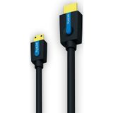 PureLink CS1100-020 - High Speed Mini HDMI/HDMI-kabel met Ethernet - HDMI 2.0 compatibel (4K + 3D) - 2,0m