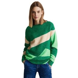 Street One Gebreide boucle voor dames, Fresh Spring Green, 44