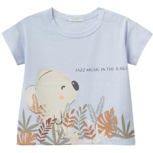 United Colors of Benetton T-shirt, Blauw, 68 cm