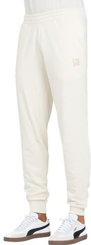 Puma - Essentials Elevated - Sportbroek - Crème - 100% Katoen - Regular Fit