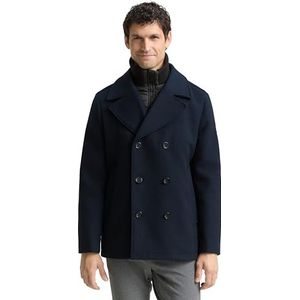 Tom Tailor - 2-in-1 - Wollen Jack - Met Uitneembaar Binnenjack