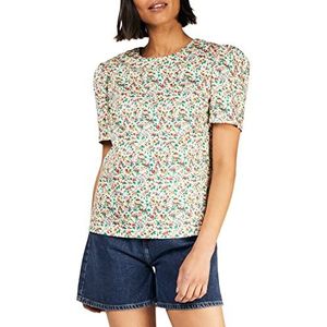 People Tree V&A Margie Blouse voor dames, Multi op ongerept, 34