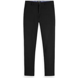 Scotch & Soda - Mott Chino - Pantalon Chino - Wit Gemêleerd - Coupe Ajustée