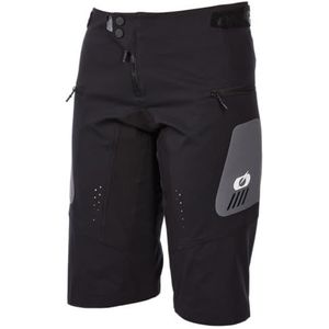 O'NEAL Korte mountainbike-broek | MTB DH Downhill FR Freeride | Duurzaam mesh-materiaal, stretchinzetstukken | Element FR Womens's MTB Shorts Hybrid V.23 | Vrouwen | Zwart Grijs | Maat XS