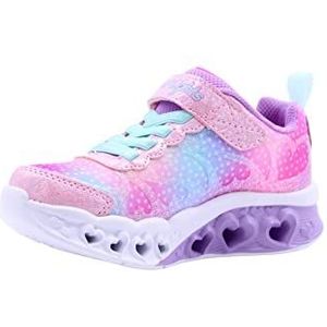 Skechers Glow-brites sneakers voor meisjes, roze, 32 EU