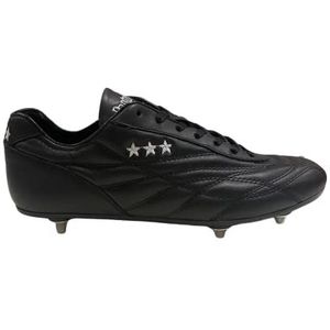 PANTOFOLA D'ORO 1886 New Star, gymschoenen voor heren, zwart LC RIC.witte zool INT, 39 EU, Zwart Lc Ric witte zool Int, 39 EU