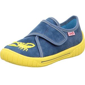 Superfit Bill Jongens Pantoffels, Blauw/geel 8080, 25 EU