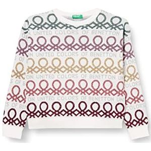 United Colors of Benetton meisjes trui, Bianco 101, 130 cm
