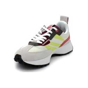Pepe Jeans Dames Lucky Main Sneaker, wit (wit), 6 UK, Wit, 6 UK