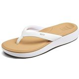 Reef Cushion Cloud Flipflop voor dames, Wit Tan, 40 EU