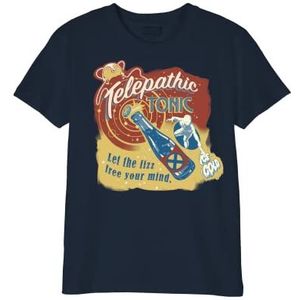 Marvel T-shirt voor jongens, Marine., 6 Jaren