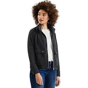 Street One Windbreaker voor dames, zwart, 34