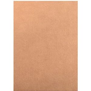 Vaessen Creative 2927-099 Florence Cardstock papier, lichtbruin, 216 g/m², DIN A4, 10 stuks, glad, voor scrapbooking, kaarten maken, stansen en ander papierhandwerk