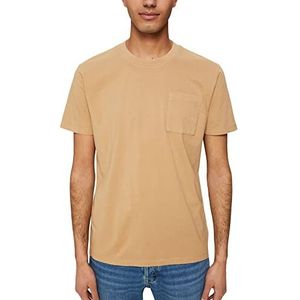 ESPRIT Heren T-shirt, 270/beige, S