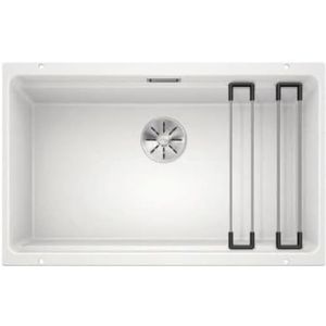 BLANCO ETAGON 700-U - granieten spoelbak voor de keuken voor 80 cm brede onderkasten - onderbouw - van silgraniet - wit - 525171