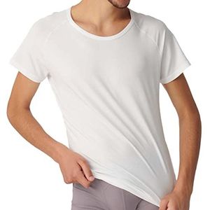 sloggi Heren Ever Soft O-Neck onderhemd, Secret Lagoon, L, wit, XL