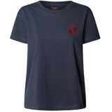 Pepe Jeans - Berila - T-shirt - Blauwe kleur - Katoen