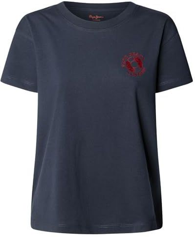 Pepe Jeans - Berila - T-shirt - Blauwe kleur - Katoen