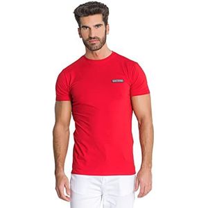Gianni Kavanagh Red Hype Tee T-shirt voor heren, Rood, S
