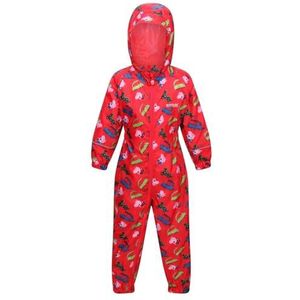 Regatta Unisex Kids Peppa Pig Pobble Print Waterdicht Puddle Pak, Rood, 4 Jaar