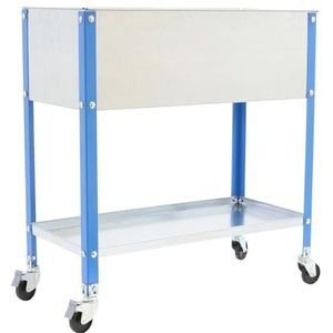 Simongarden Urban Top met wielen, 1200 x 400 cm, blauw/Galva