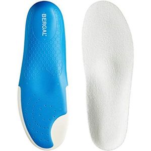 Bergal Active Plus - lichte en anatomisch gevormde inlegzolen voor sport en vrije tijd maat 45, 1 paar