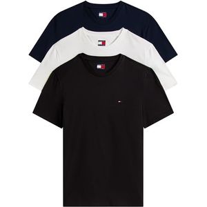 Tommy Jeans - T-shirts - Multi - 3-pack - Katoen - Korte Mouwen