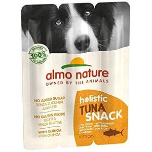 Almo Nature Holistic Snack 3x10g Snack voor volwassen honden met tonijn - 20 blisters à 30 g
