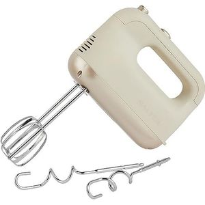 Salter EK5512SBOVDE Bakes Hand Mixer – Electric Whisk for Baking with 5 Speed Settings, Eject Function to Change Attachments Easily, Includes 2 Mixing Beaters, 2 Dough Hooks and a Balloon Whisk, 250W