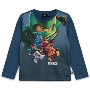 LEGO T-shirt voor kinderen, middle blue, 92