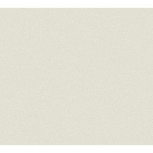 A.S. Création vliesbehang effen beige, grijs.