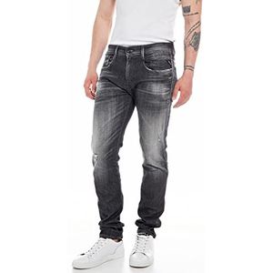 Replay heren jeans, donkergrijs 097, 36W x 34L