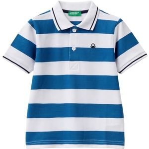 United Colors of Benetton Poloshirt voor kinderen en jongeren, Bluette 901, 1 jaar